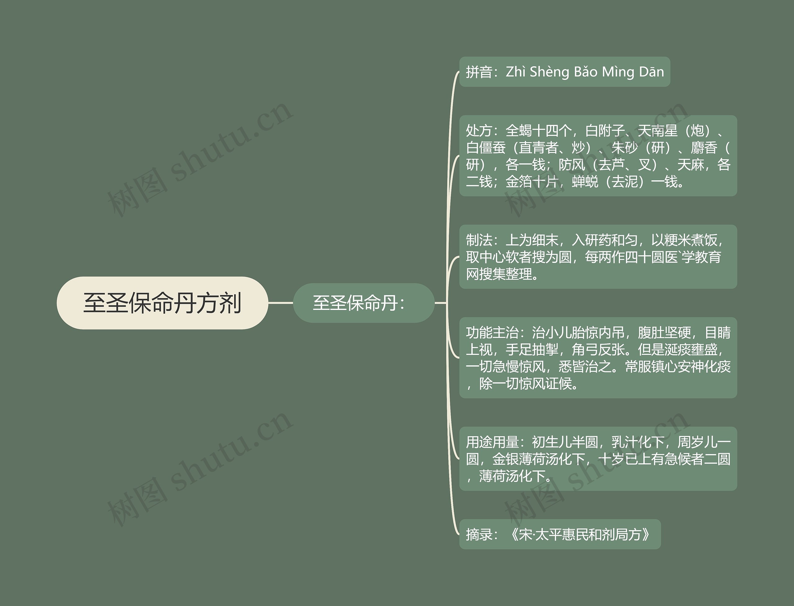 至圣保命丹方剂 至圣保命丹方剂