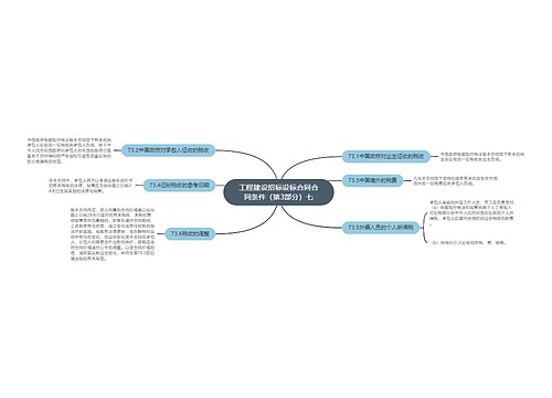 工程建设招标设标合同合同条件（第3部分）七