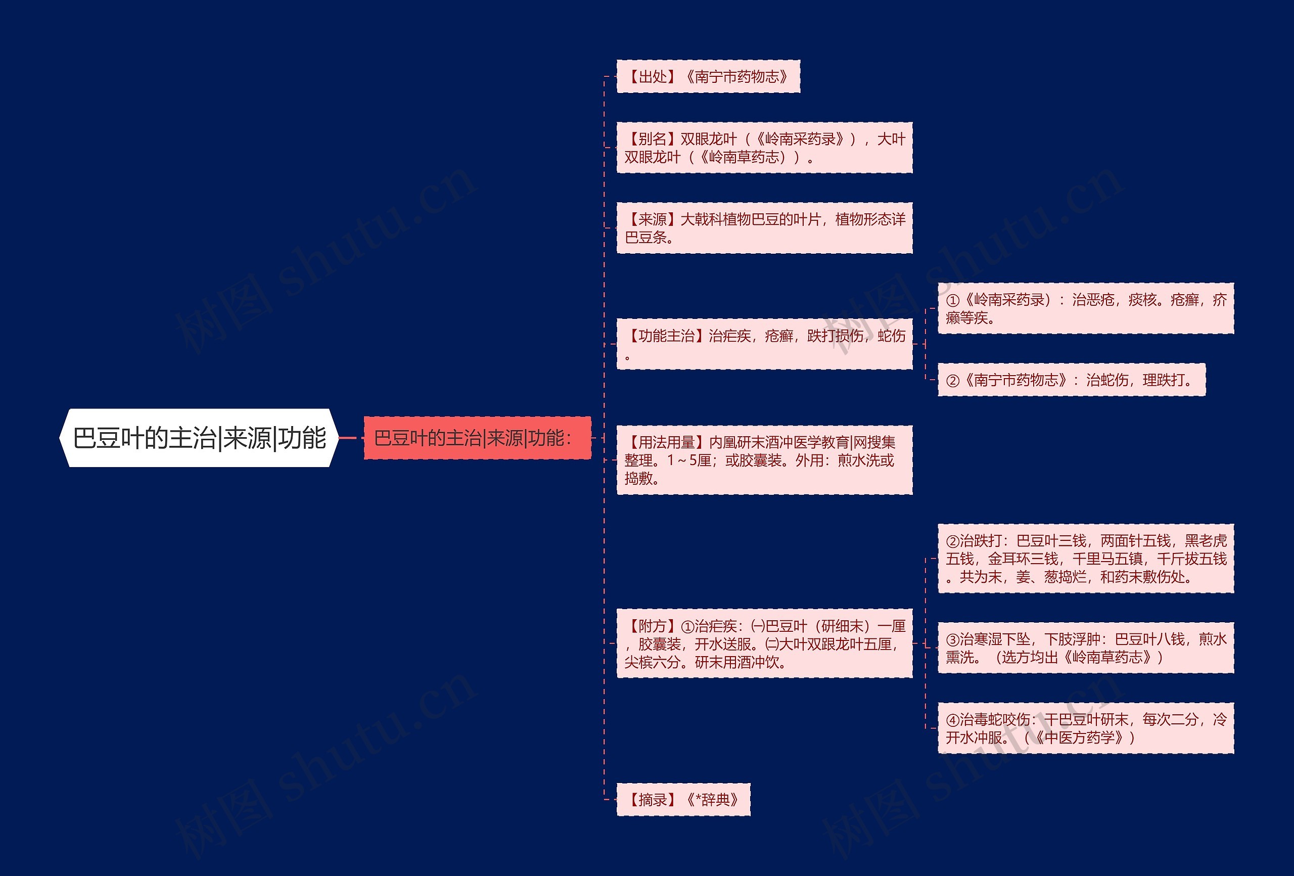 巴豆叶的主治|来源|功能 巴豆叶的主治|来源|功能