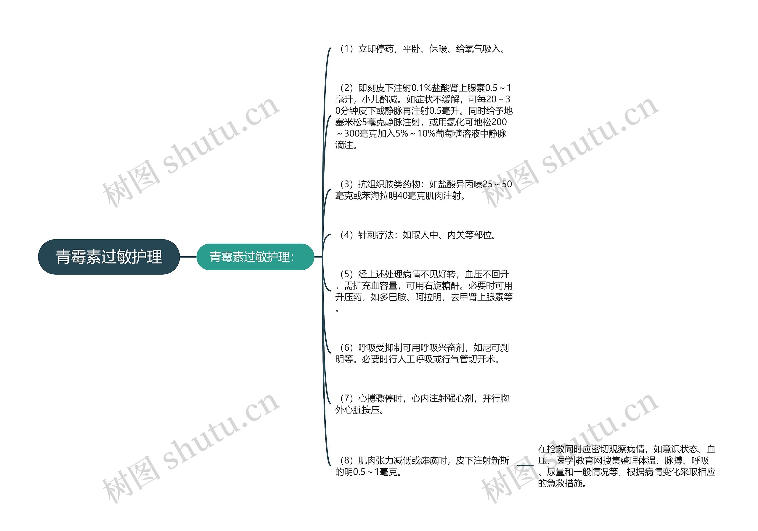 青霉素过敏护理