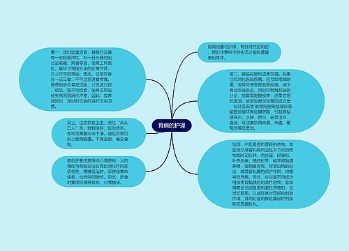 胃病的护理