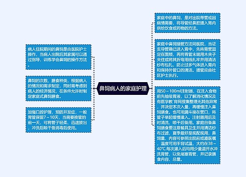 鼻饲病人的家庭护理