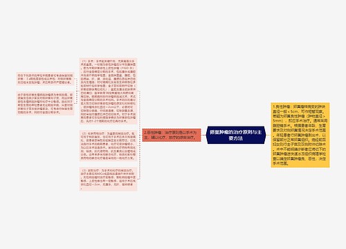 卵巢肿瘤的治疗原则与主要方法