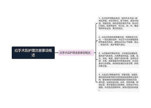 疝手术后护理注意事项概述