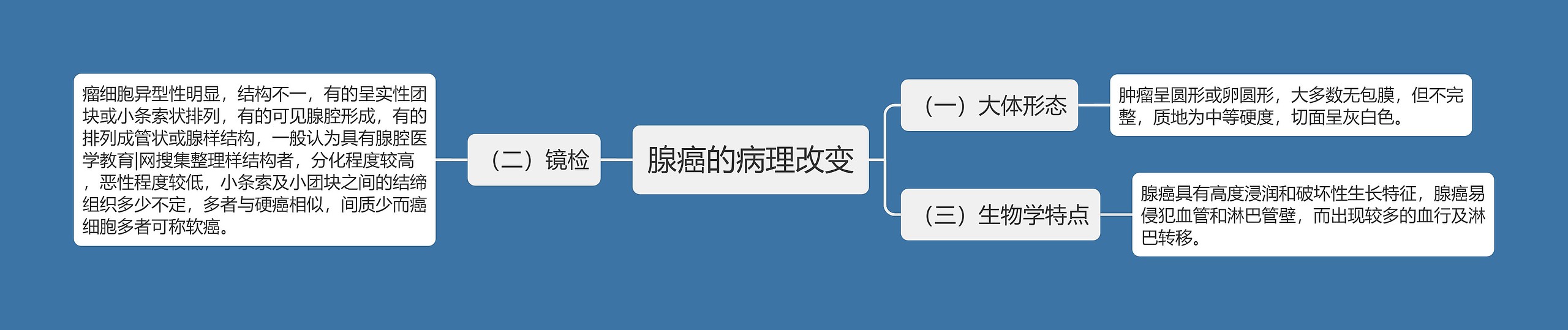 腺癌的病理改变