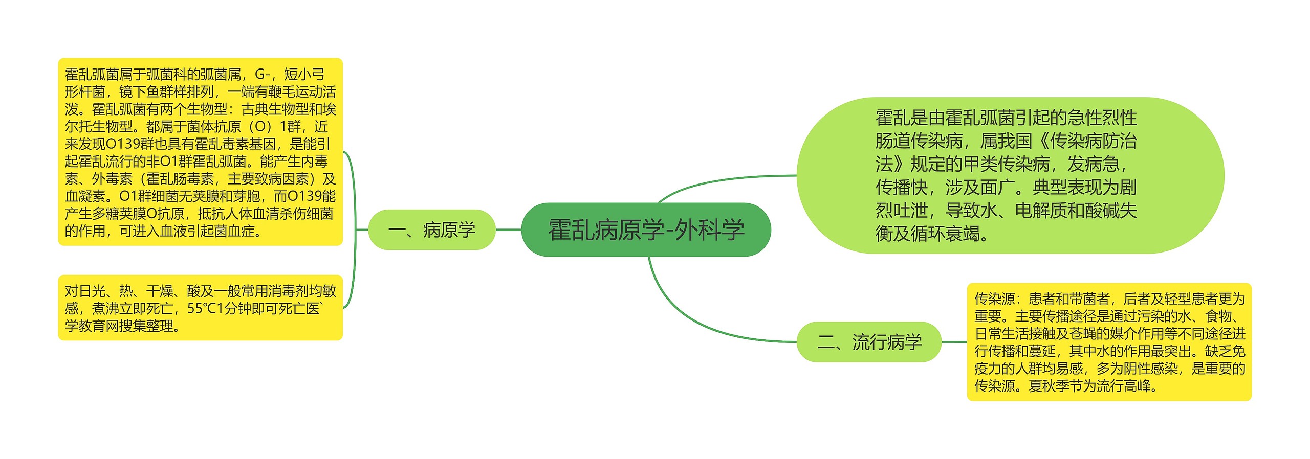 霍乱病原学-外科学