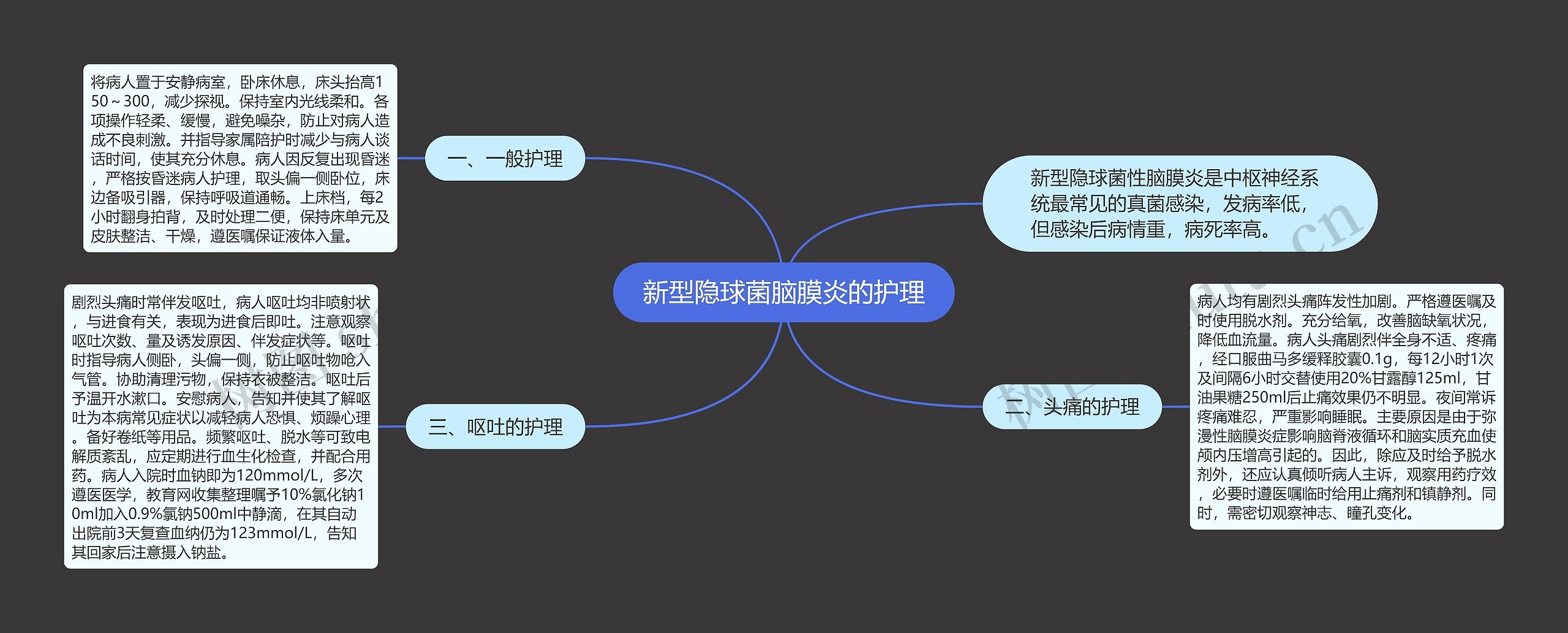 新型隐球菌脑膜炎的护理