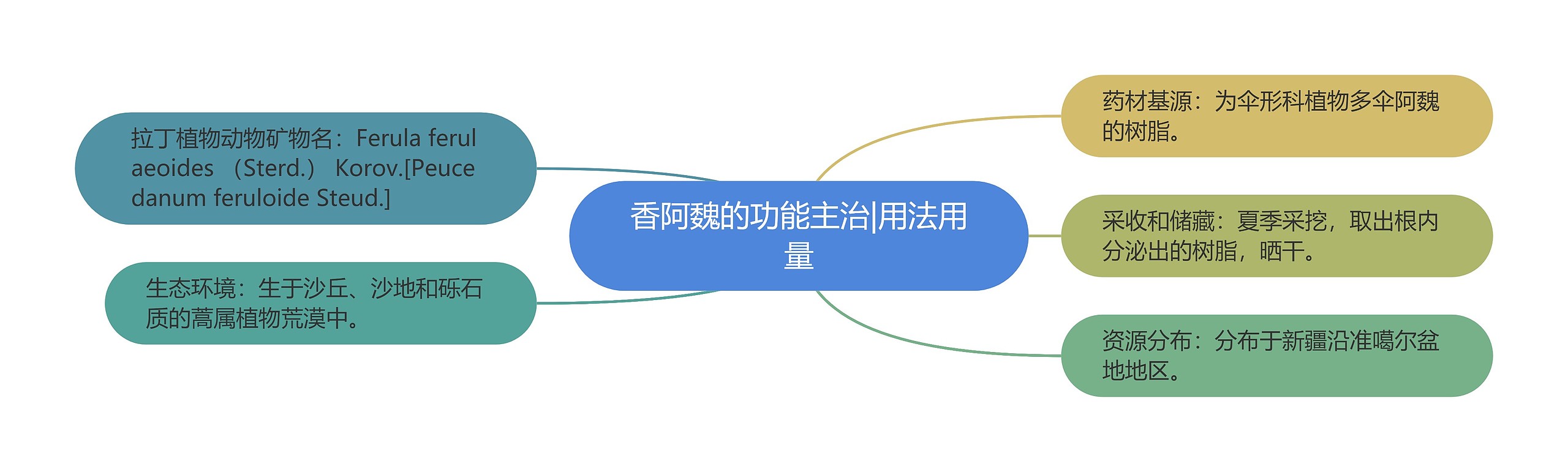 香阿魏的功能主治|用法用量 香阿魏的功能主治|用法用量