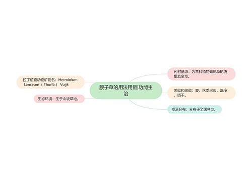 腰子草的用法用量|功能主治