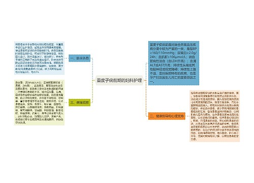 重度子痫前期的妇科护理