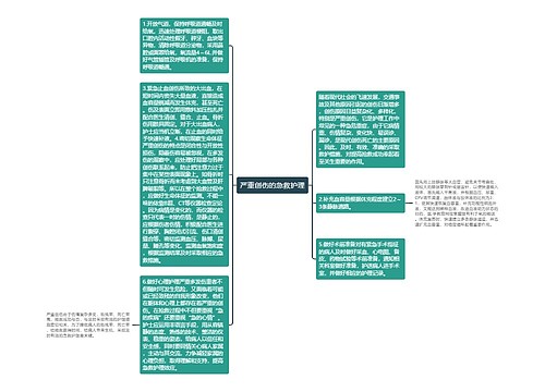 严重创伤的急救护理