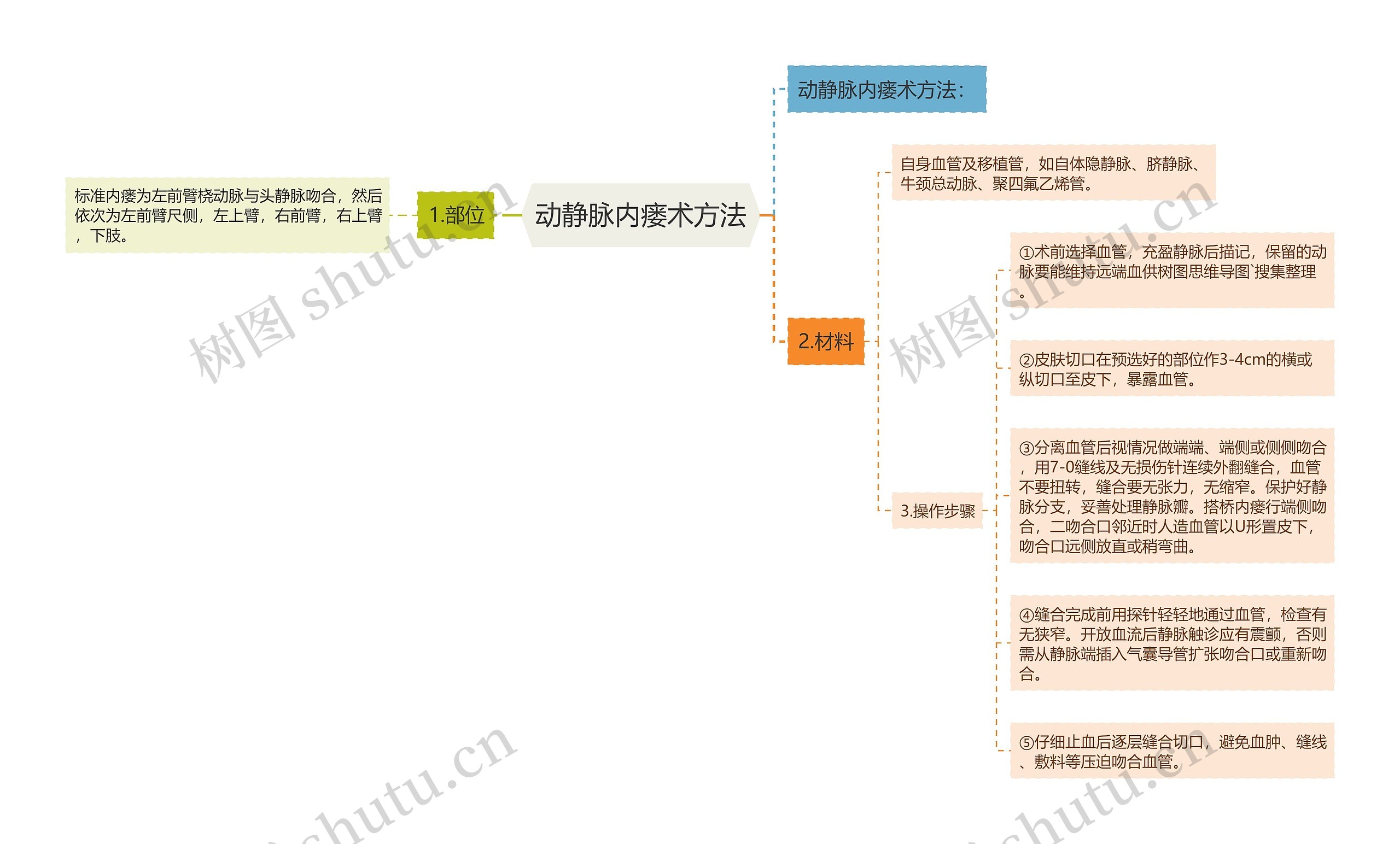 动静脉内瘘术方法 动静脉内瘘术方法