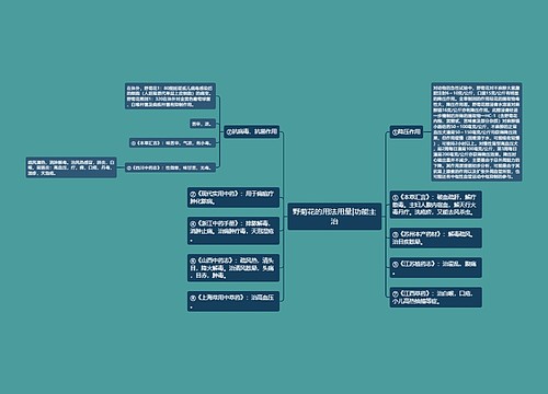 野菊花的用法用量|功能主治