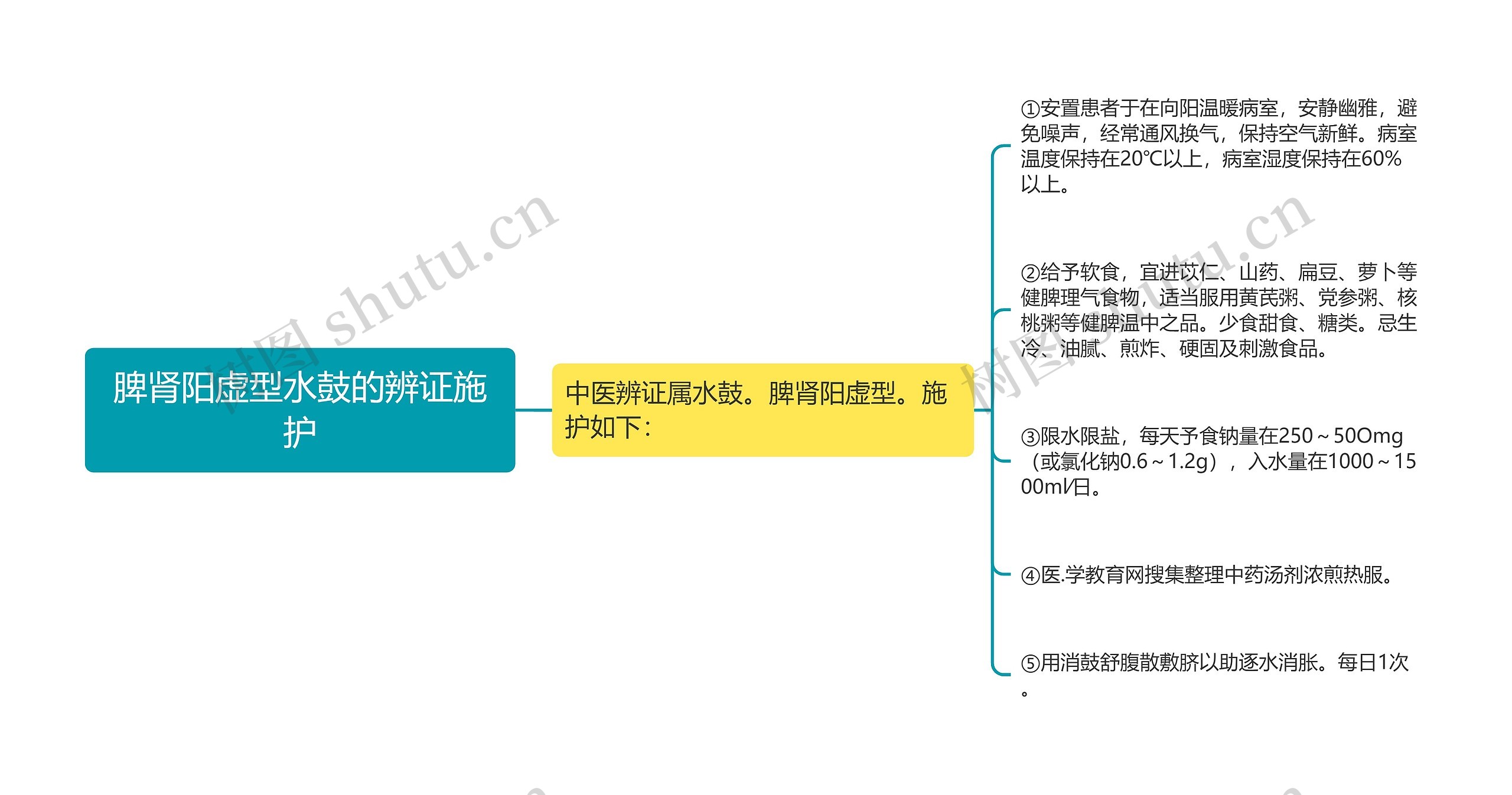 脾肾阳虚型水鼓的辨证施护