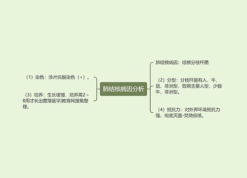 肺结核病因分析