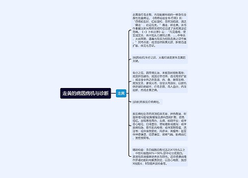 走黄的病因病机与诊断