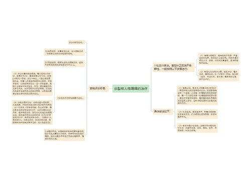 分裂样人格障碍的治疗