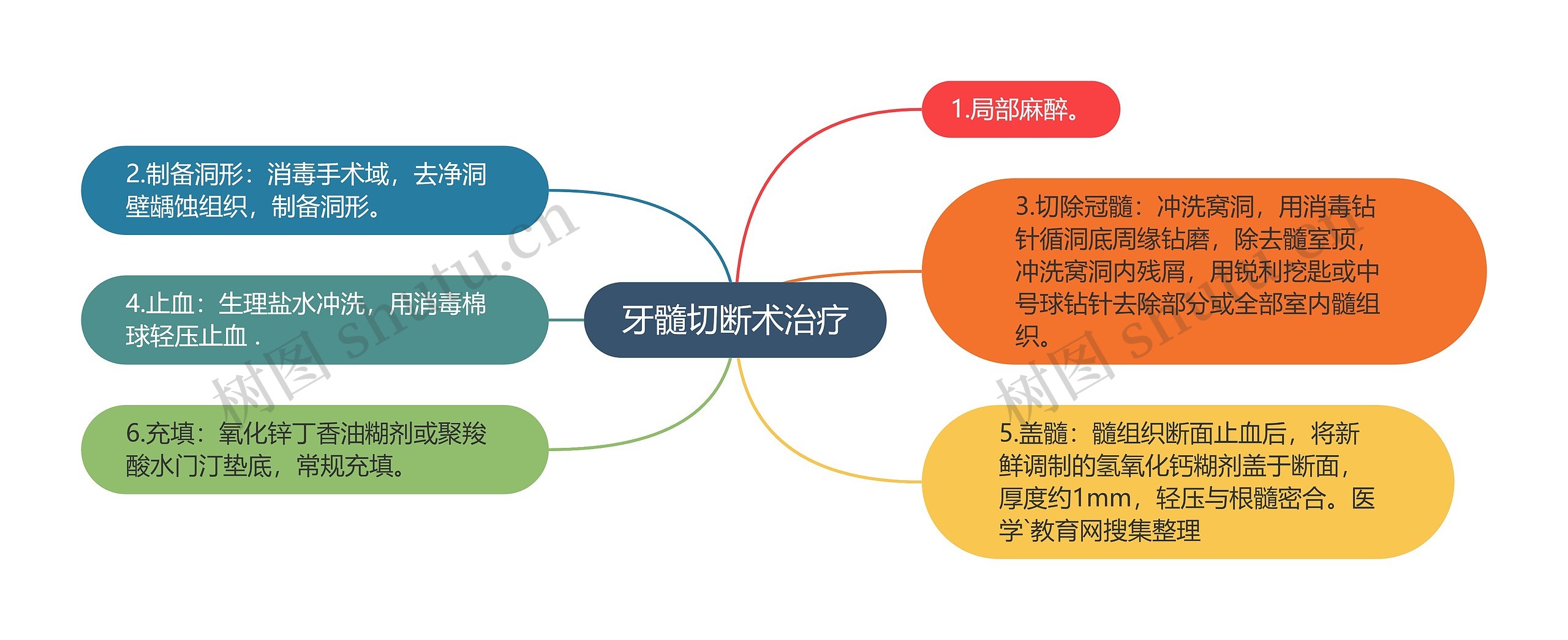 牙髓切断术治疗