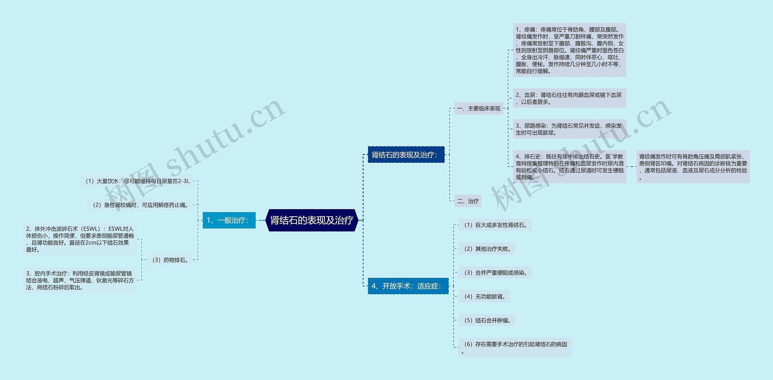 肾结石的表现及治疗 肾结石的表现及治疗