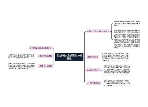 医院护理的危机管理-护理管理