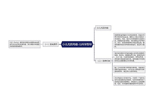 小儿尤因肉瘤-儿科学指导