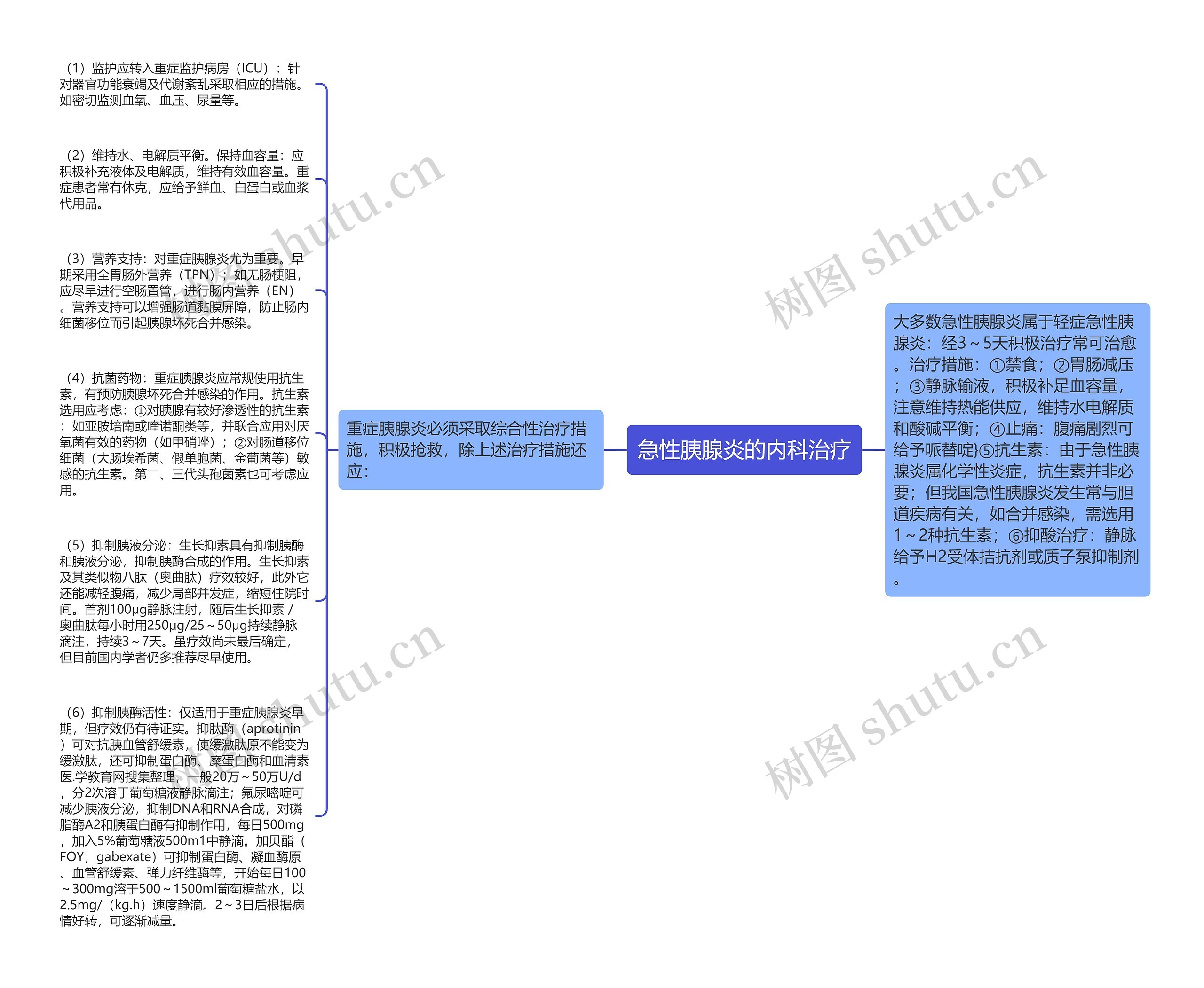 急性胰腺炎的内科治疗