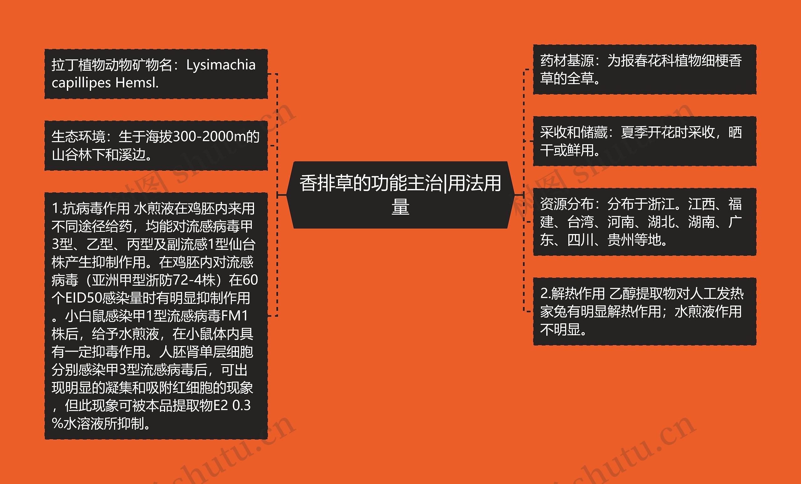 香排草的功能主治|用法用量 香排草的功能主治|用法用量