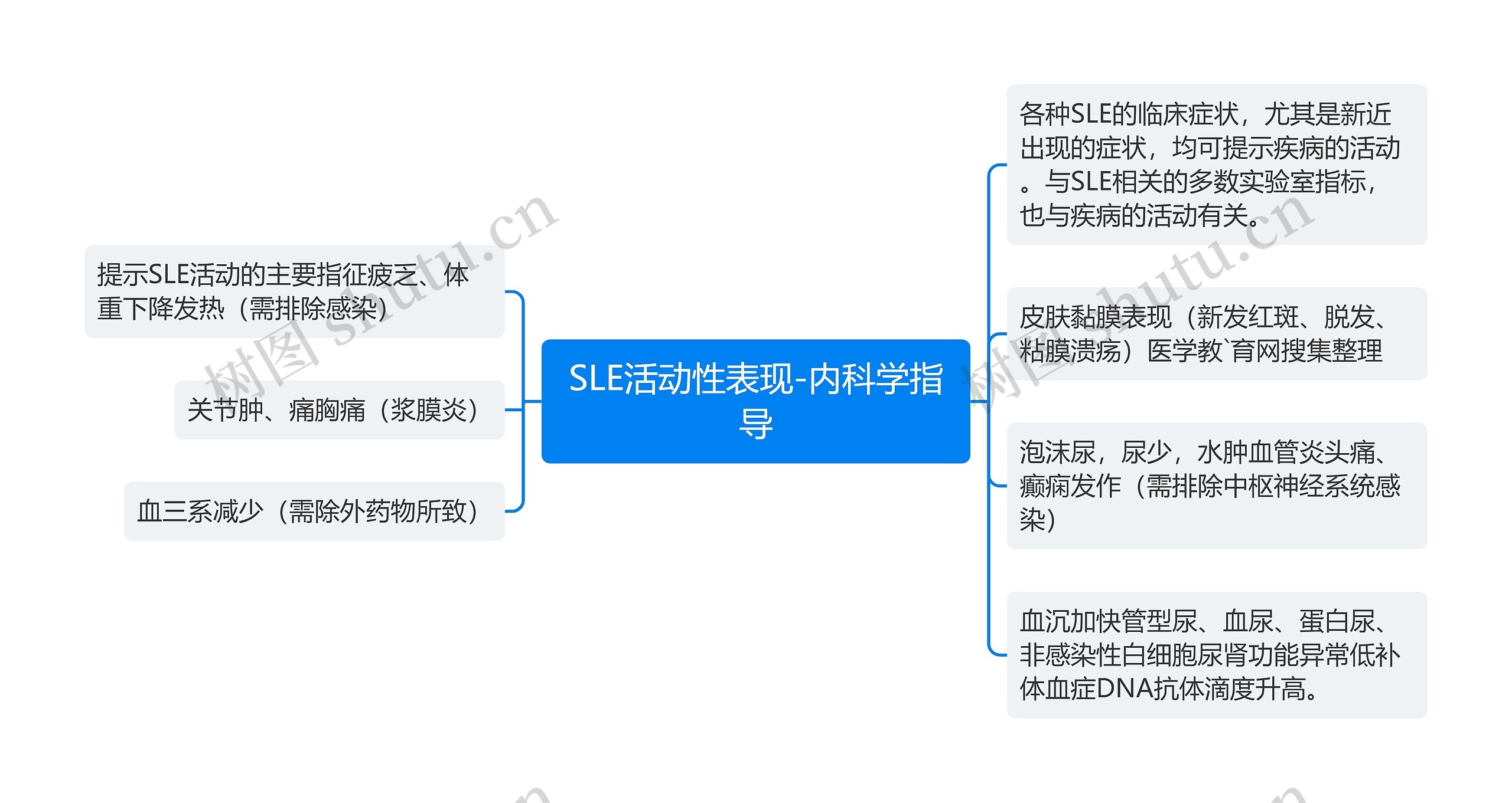 SLE活动性表现-内科学指导