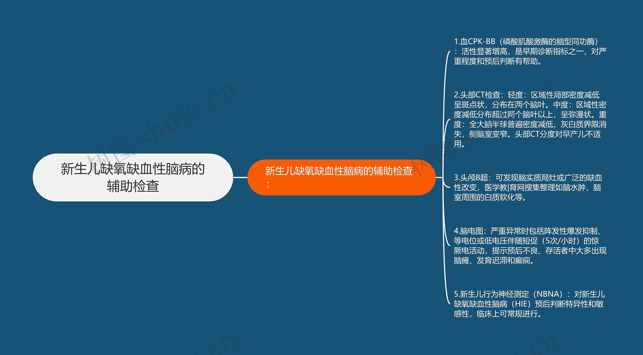 新生儿缺氧缺血性脑病的辅助检查