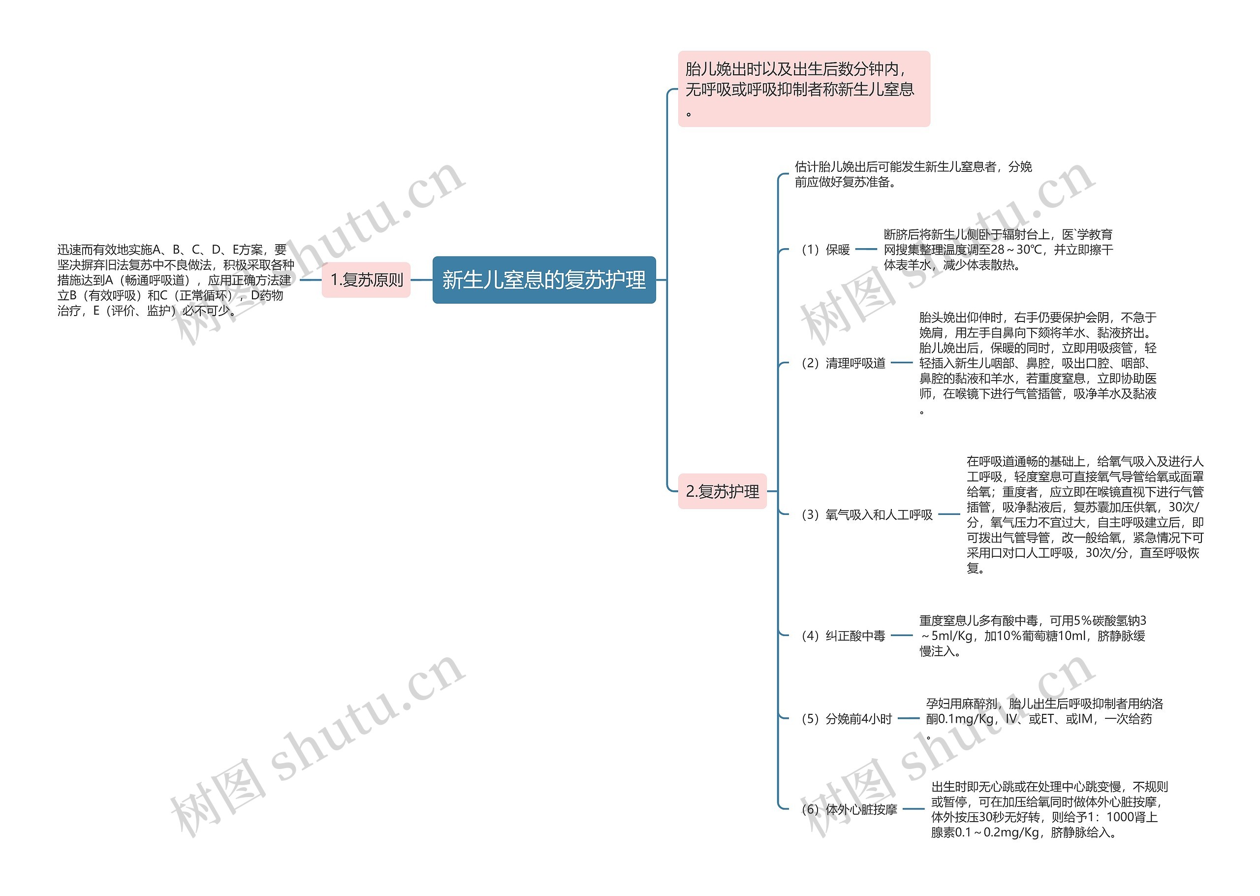 新生儿窒息的复苏护理 新生儿窒息的复苏护理