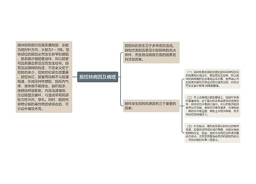 肠扭转病因及病理