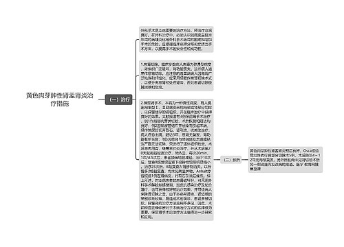 黄色肉芽肿性肾盂肾炎治疗措施