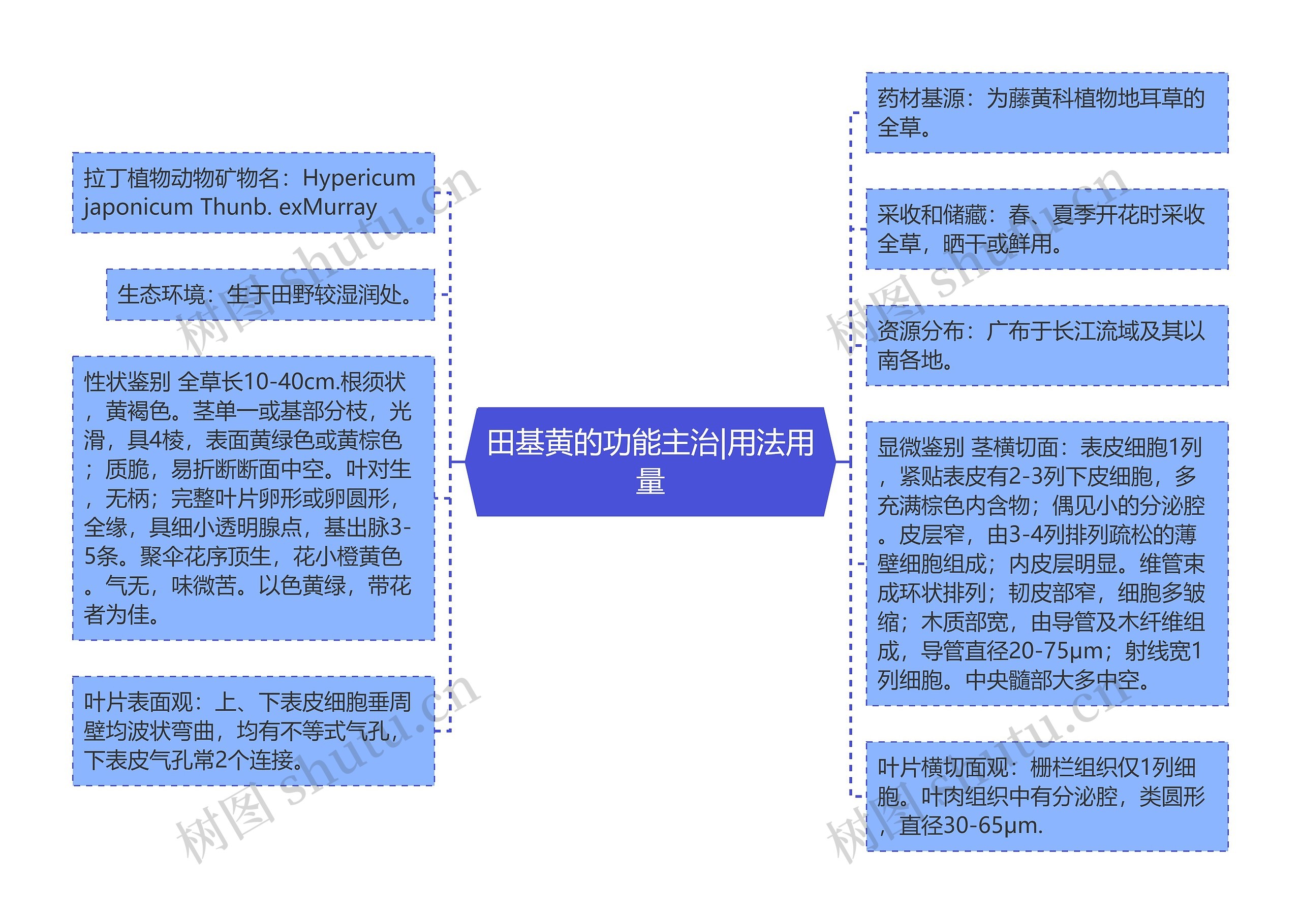 田基黄的功能主治|用法用量