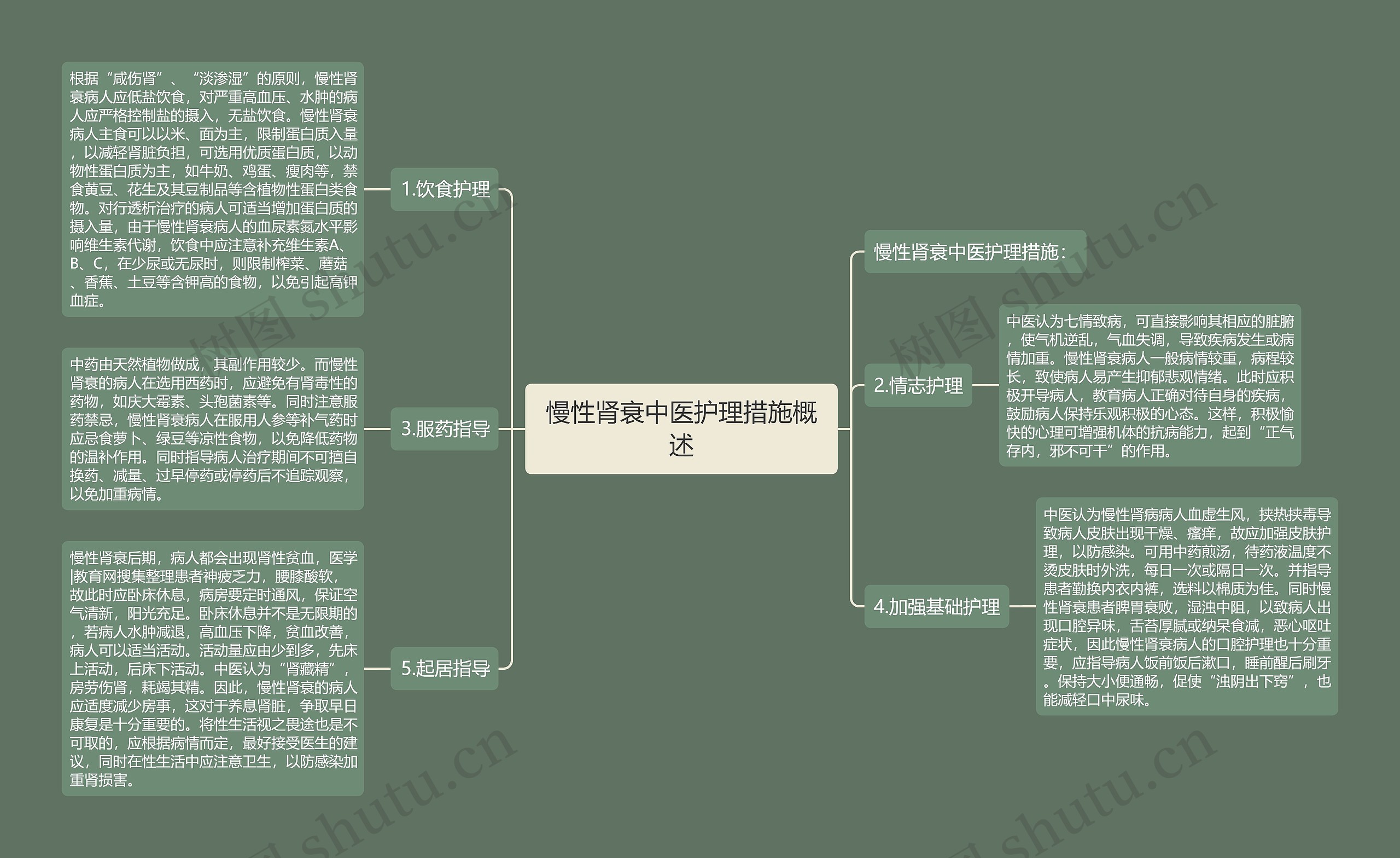 慢性肾衰中医护理措施概述