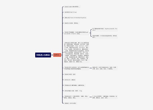 中医药-白刺花