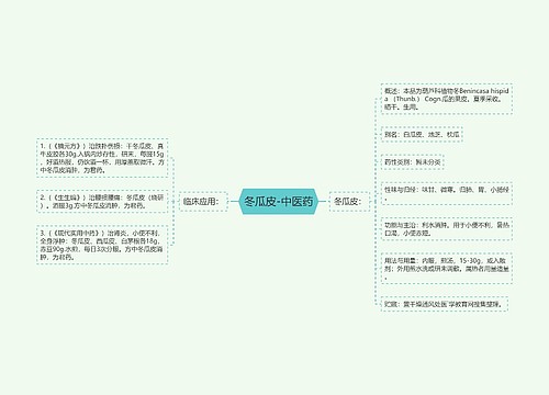 冬瓜皮-中医药