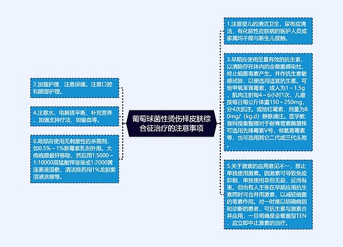 葡萄球菌性烫伤样皮肤综合征治疗的注意事项