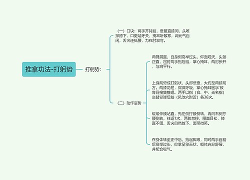 推拿功法-打躬势