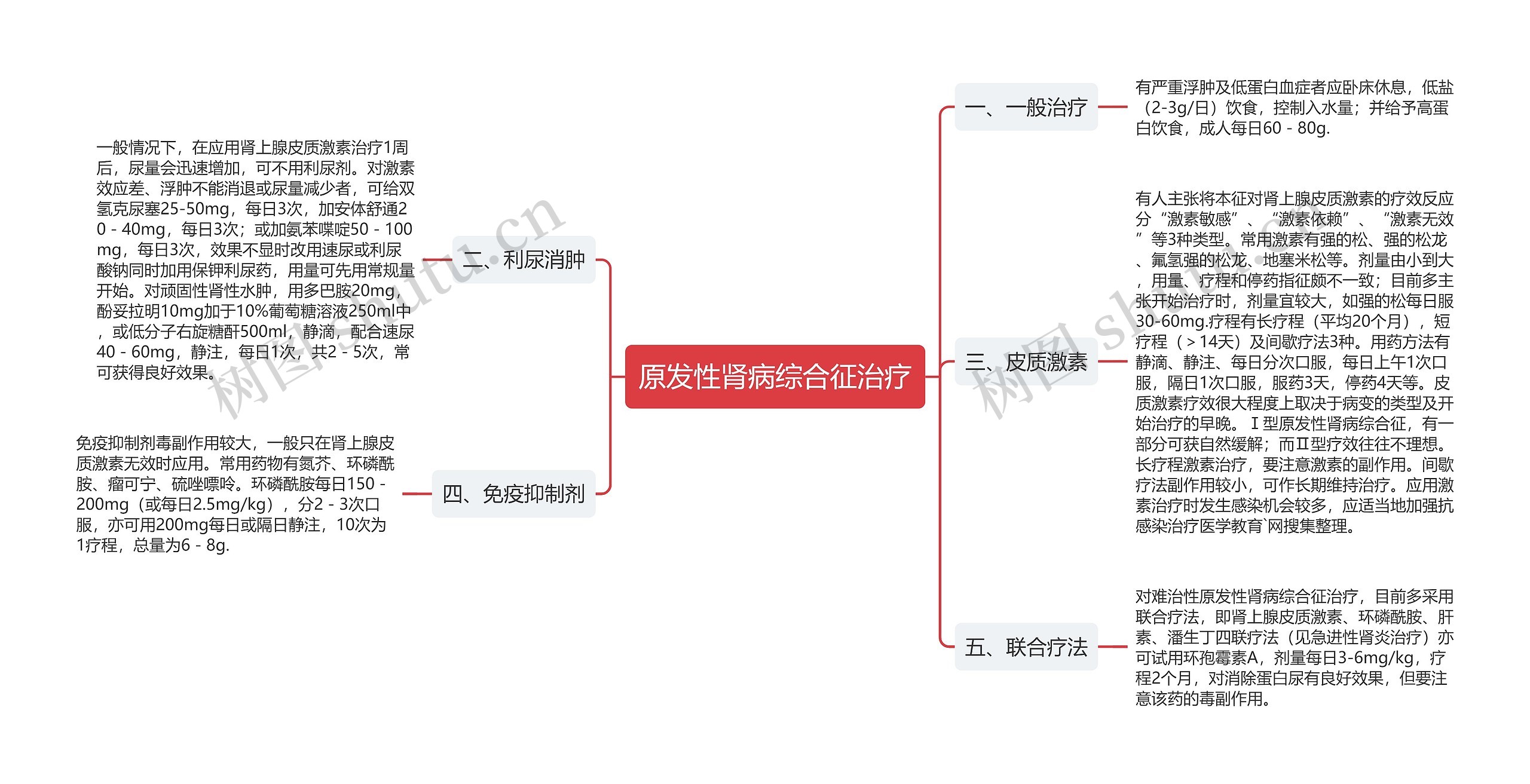 原发性肾病综合征治疗