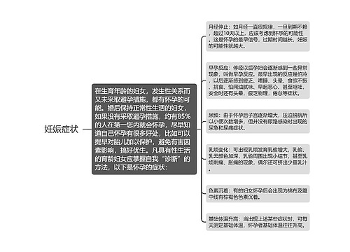 妊娠症状