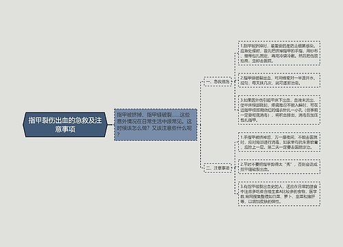 指甲裂伤出血的急救及注意事项