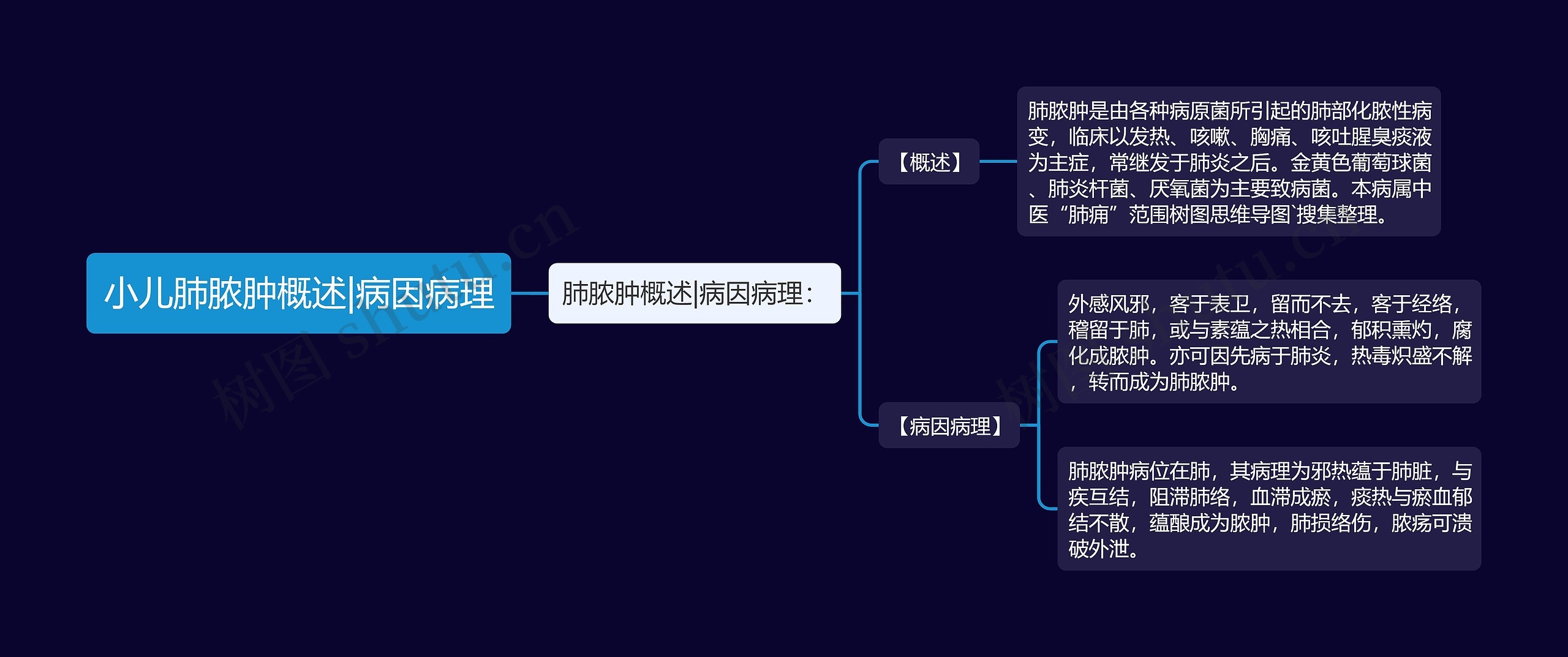 小儿肺脓肿概述|病因病理