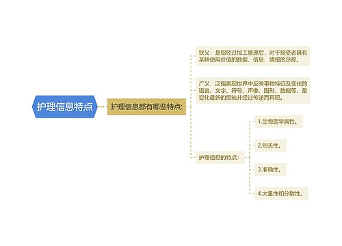 护理信息特点