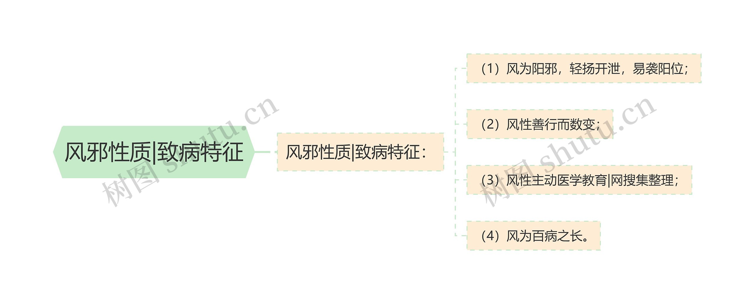 风邪性质|致病特征思维导图