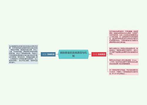 膀胱憩室的发病原因与机制