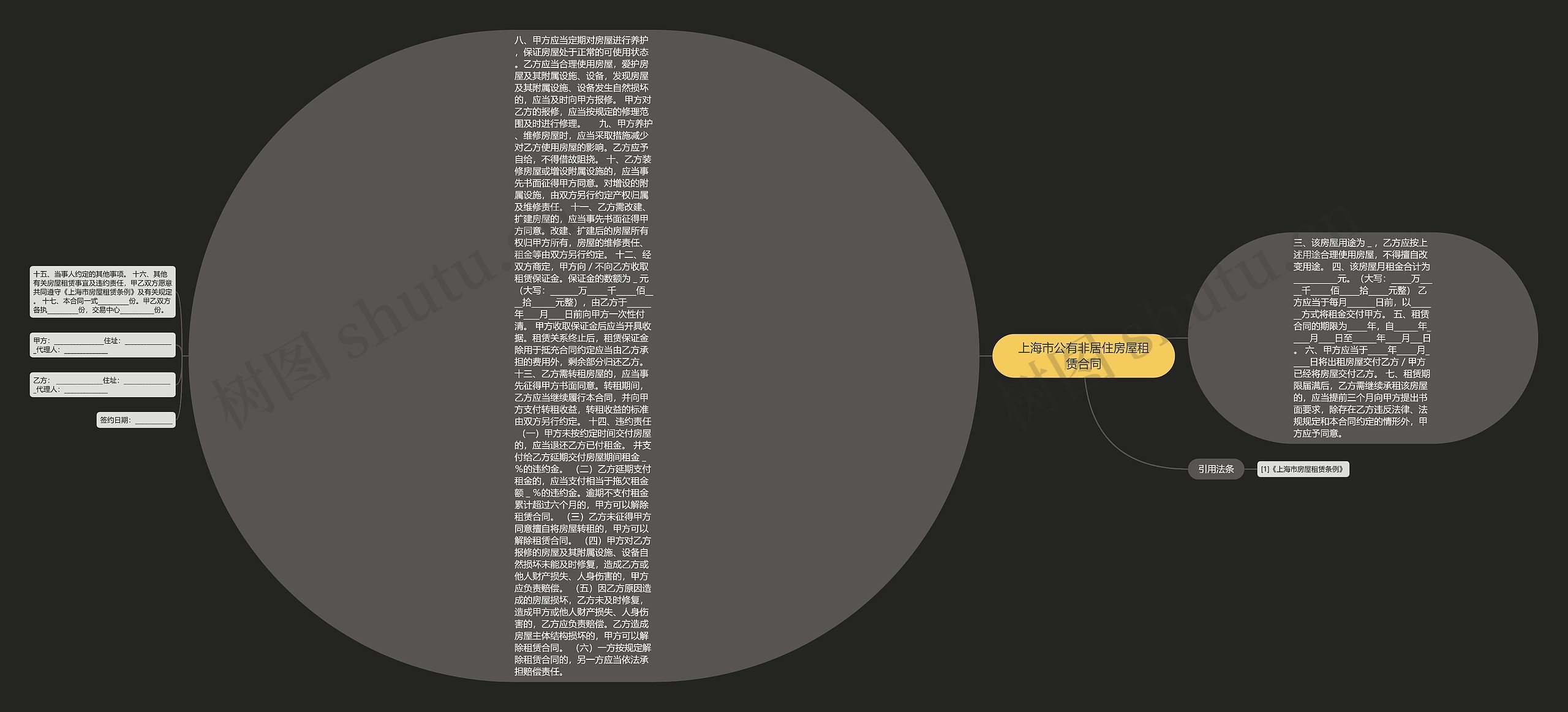 上海市公有非居住房屋租赁合同 上海市公有非居住房屋租赁合同