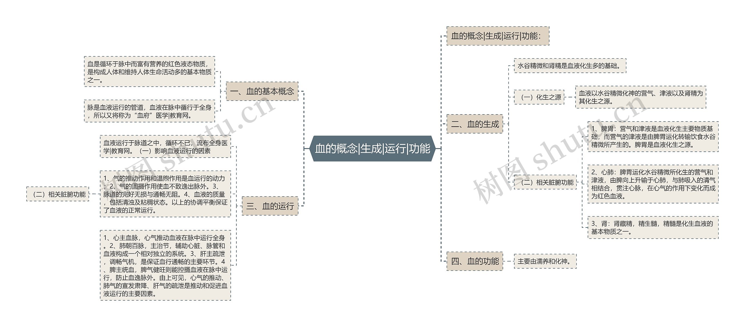 血的概念|生成|运行|功能 血的概念|生成|运行|功能