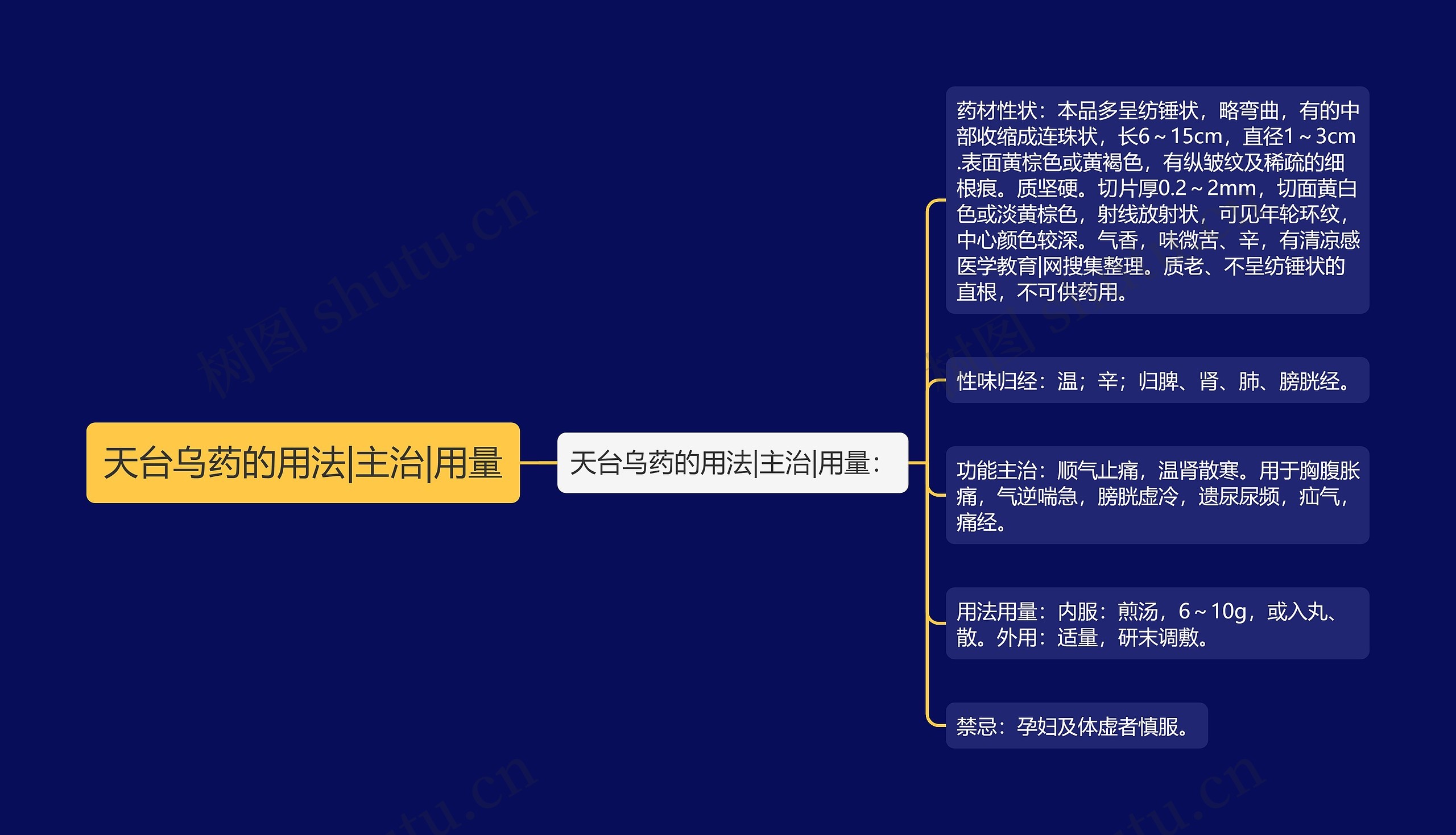 天台乌药的用法|主治|用量 天台乌药的用法|主治|用量