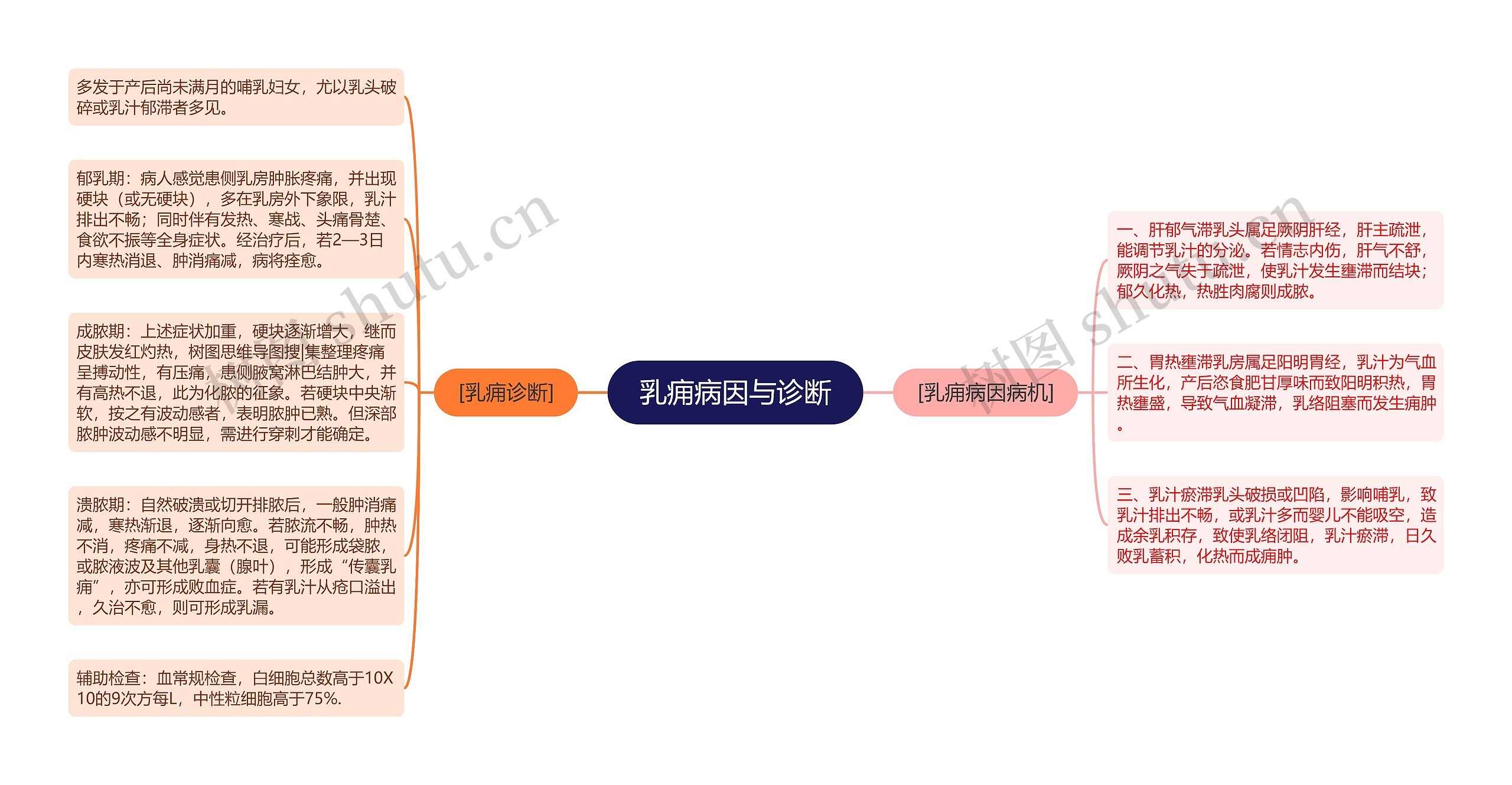 乳痈病因与诊断