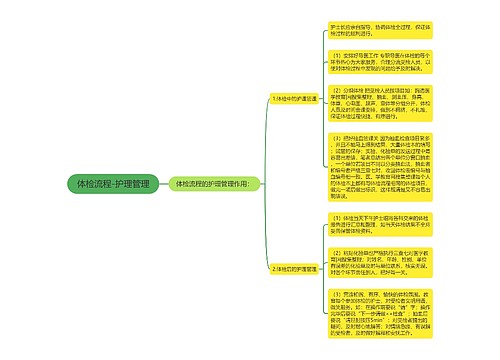 体检流程-护理管理